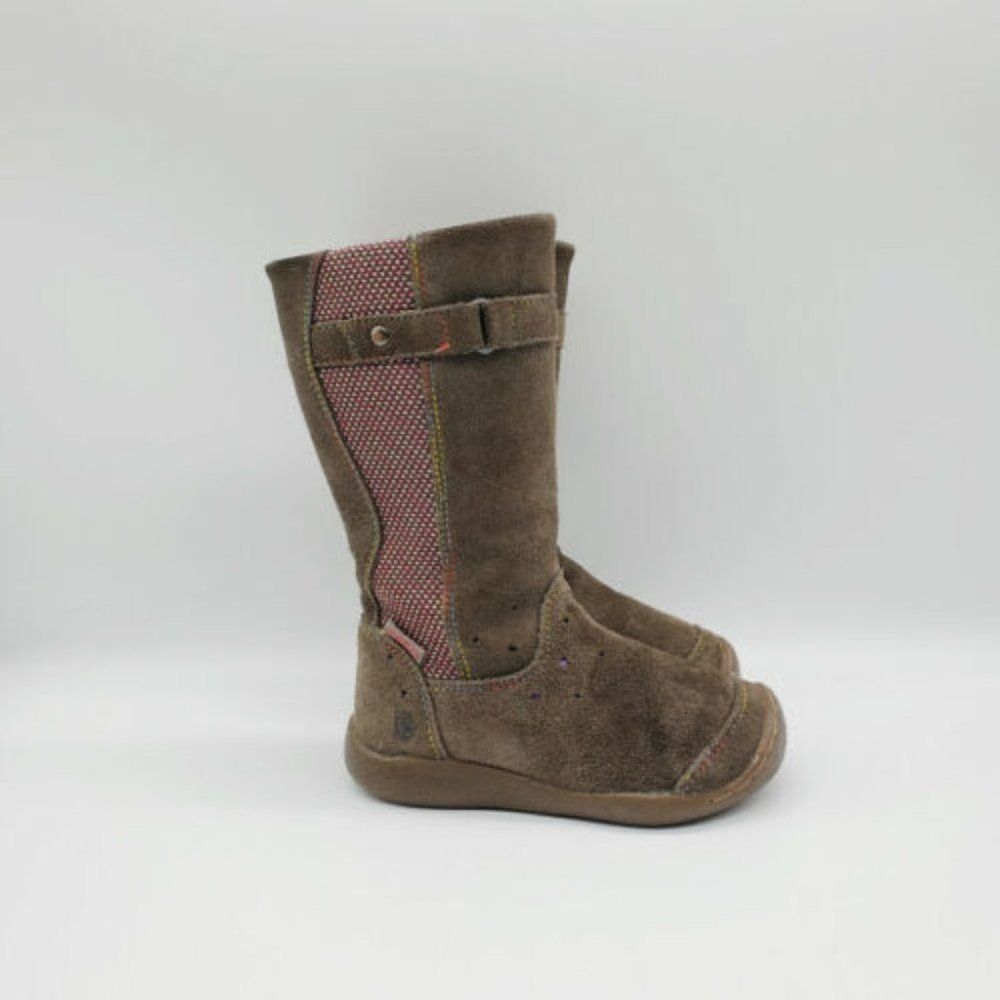 Keen Girls Brown Adjustable Round Toe Winter Boots‎